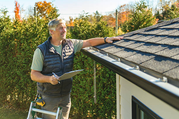 Professional Roofing technician working in Leicester, NC